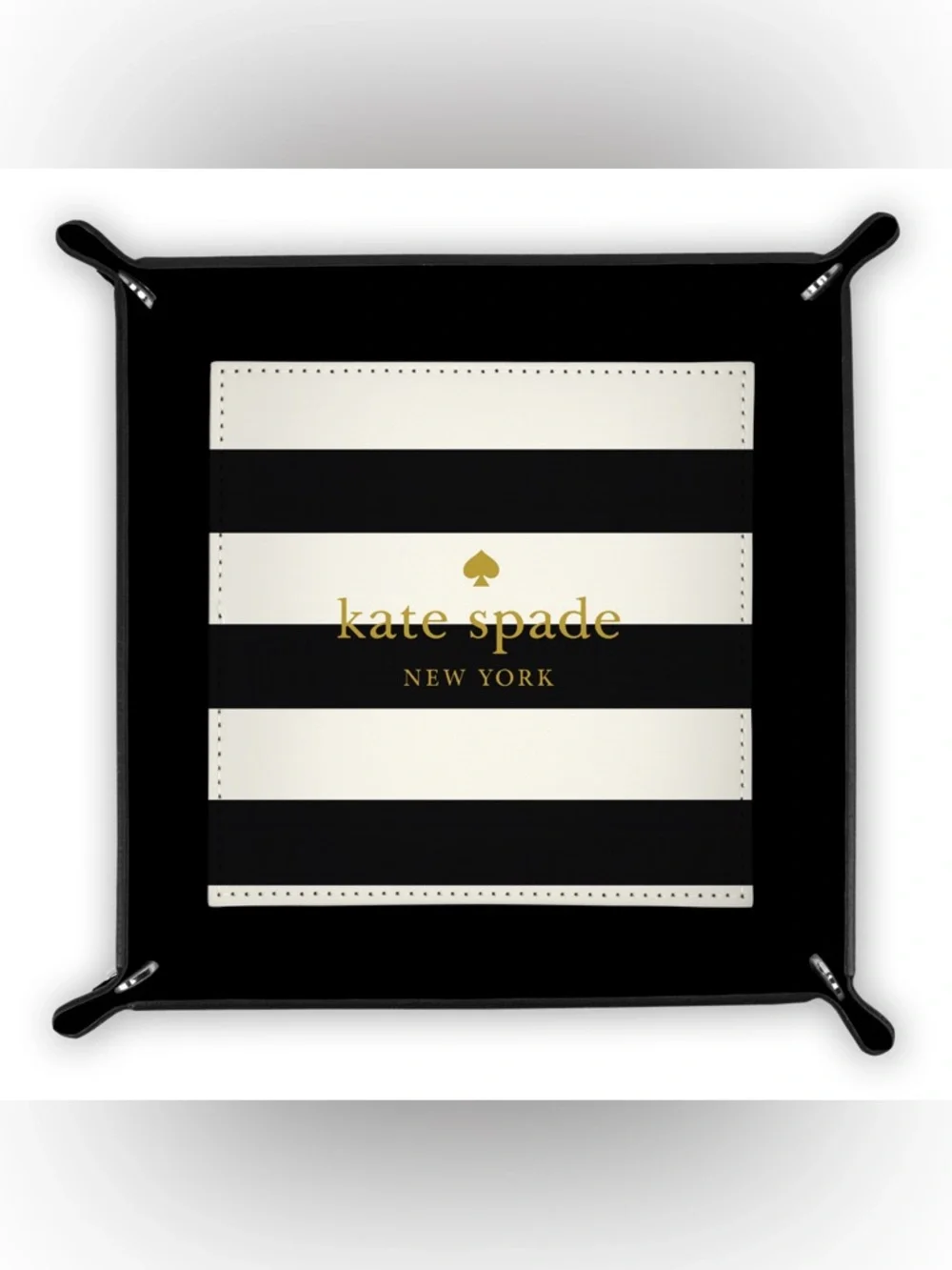 HANDMADE FASHION Foldable PU Leather Accessory Tray